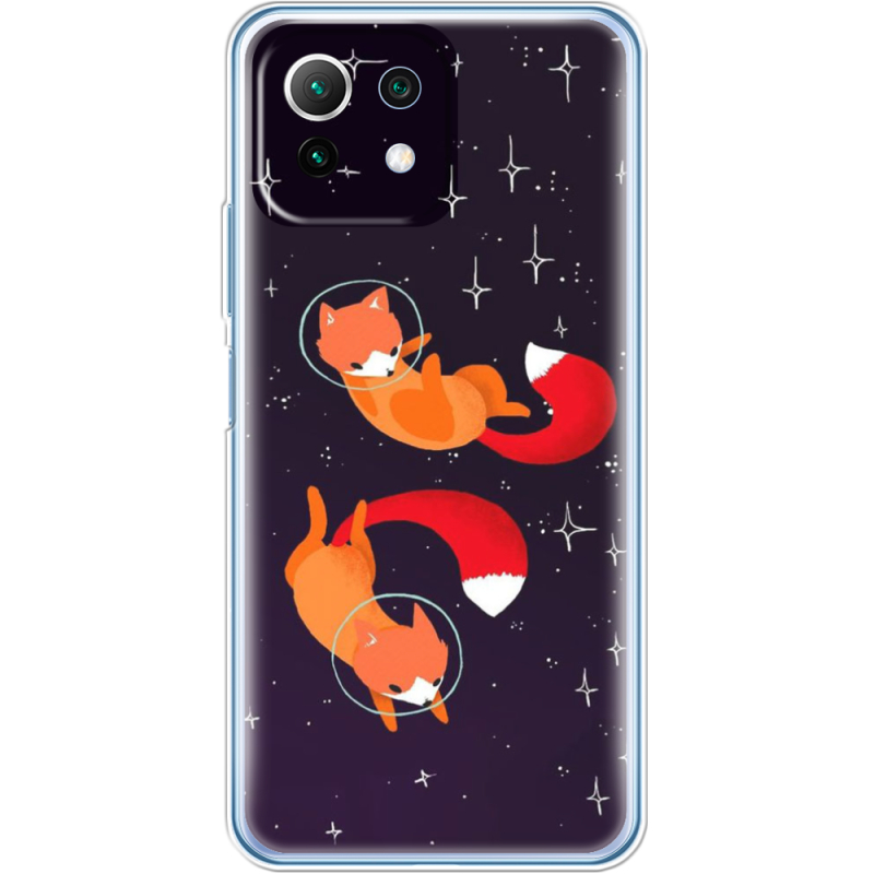 Чехол BoxFace Xiaomi Mi 11 Lite Fox-Astronauts