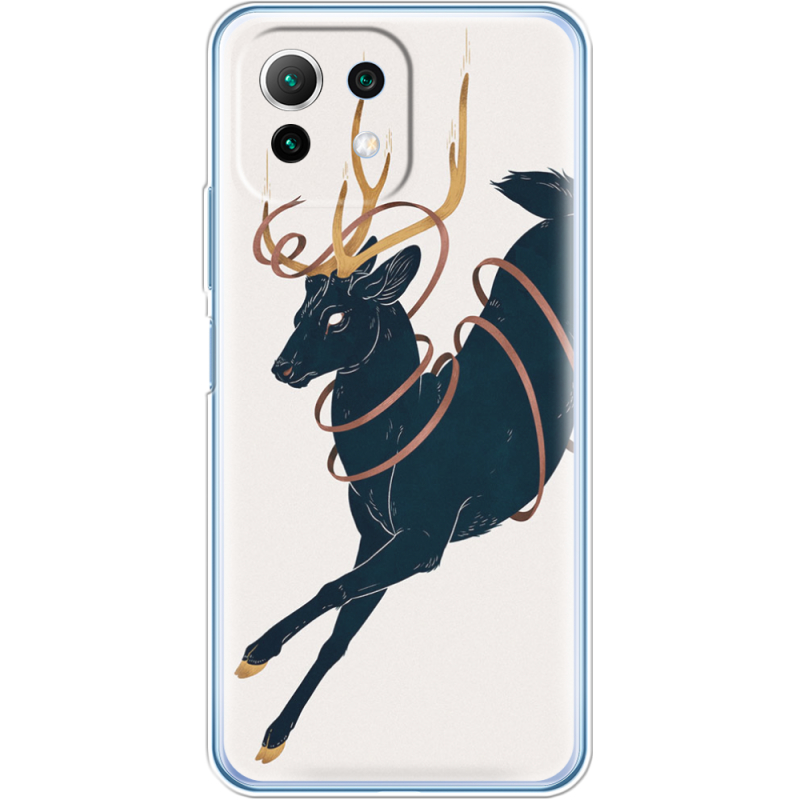 Чехол BoxFace Xiaomi Mi 11 Lite Black Deer