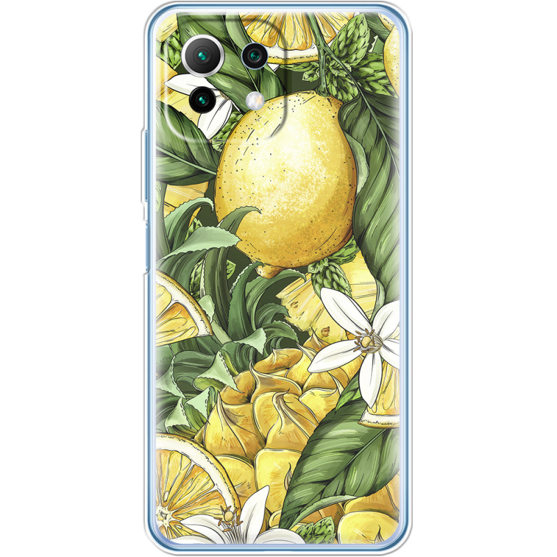 Чехол BoxFace  Xiaomi 11 Lite 5G NE Lemon Pattern