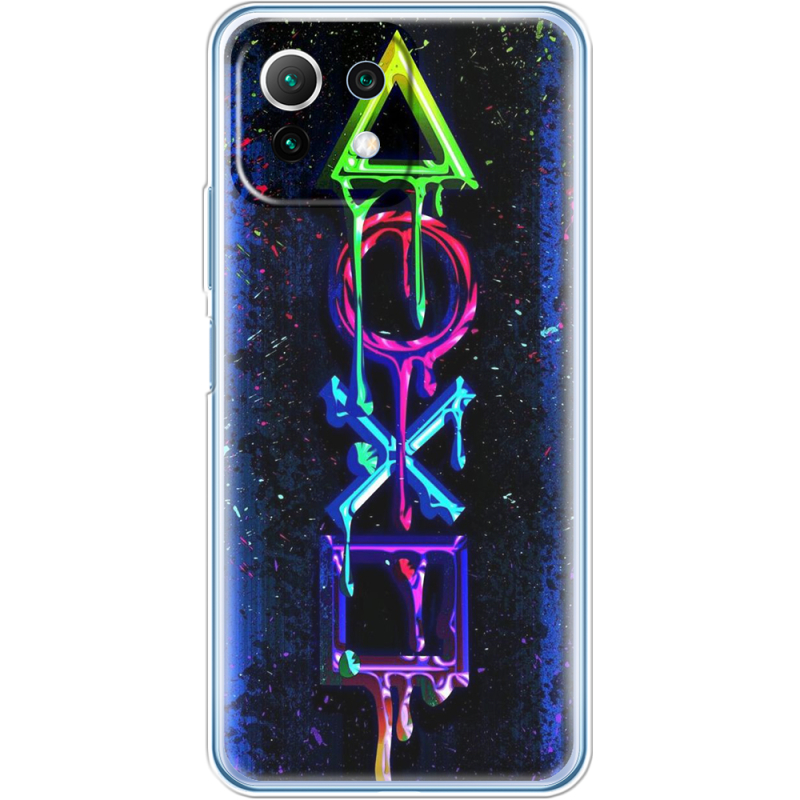 Чехол BoxFace  Xiaomi 11 Lite 5G NE Graffiti symbols
