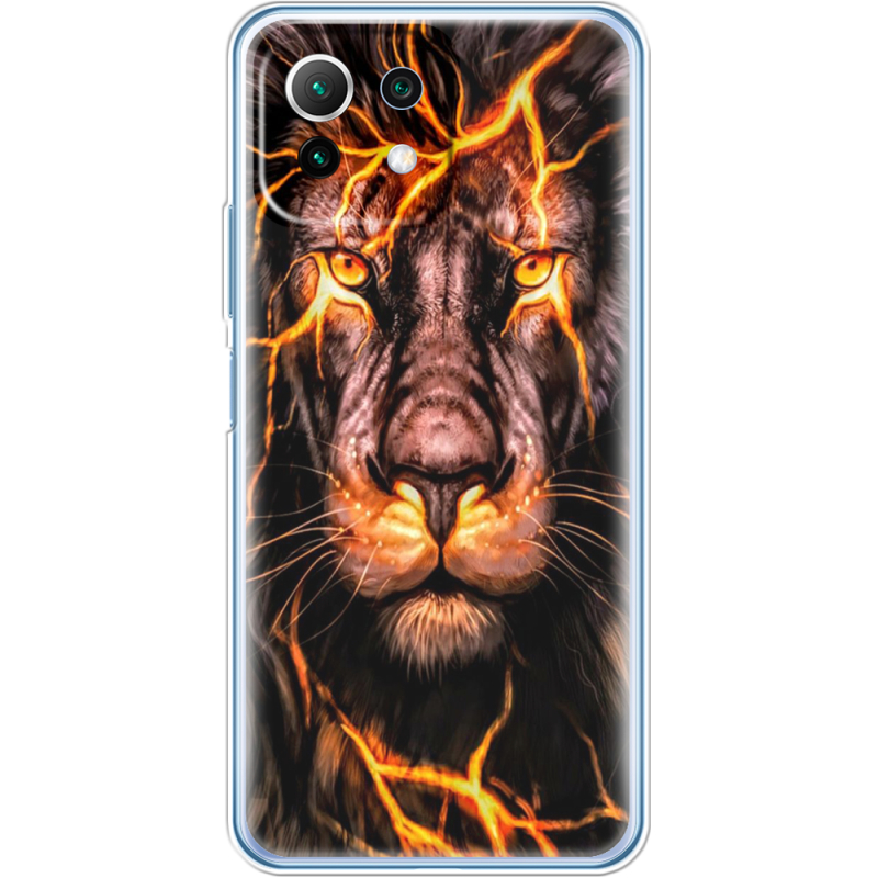 Чехол BoxFace  Xiaomi 11 Lite 5G NE Fire Lion