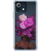 Чехол BoxFace  Xiaomi 11 Lite 5G NE Exquisite Purple Flowers