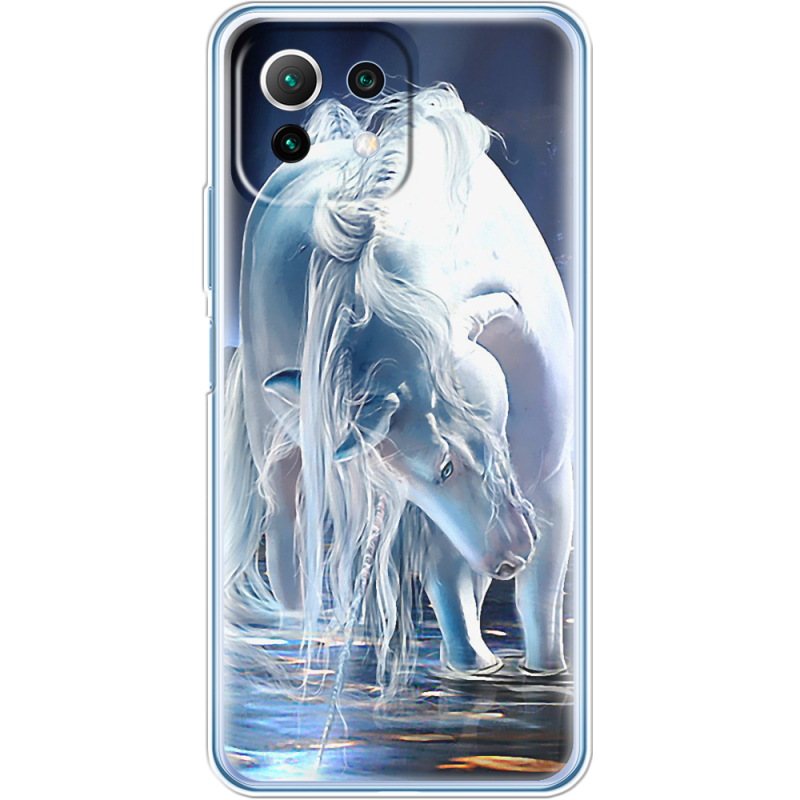 Чехол BoxFace  Xiaomi 11 Lite 5G NE White Horse