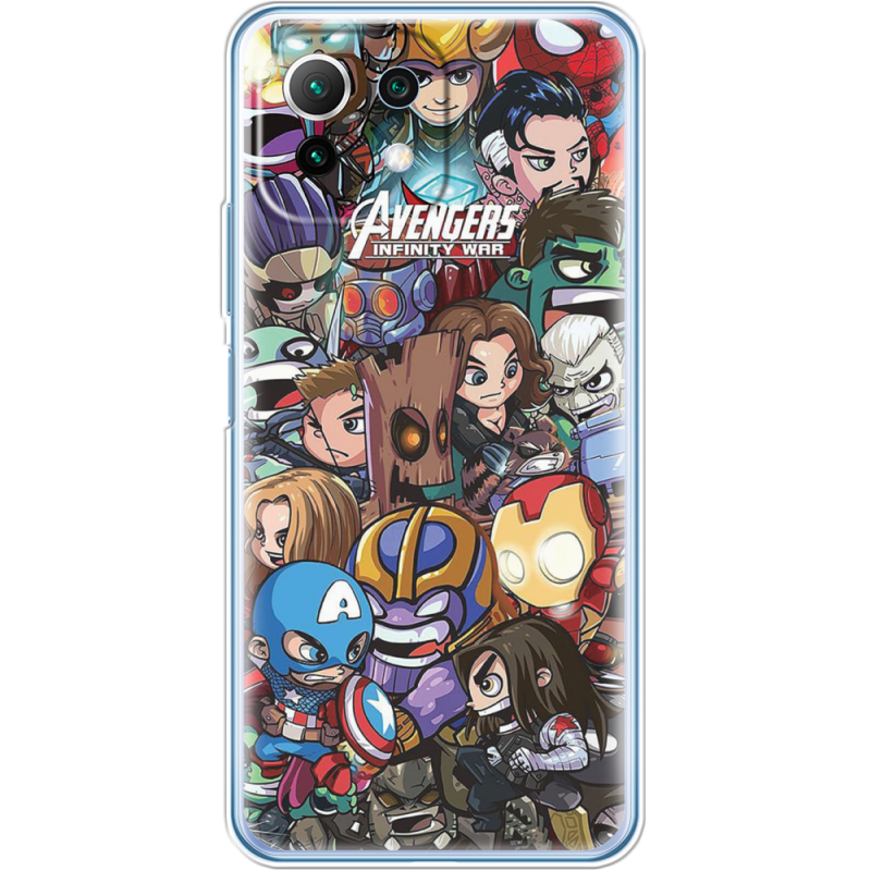 Чехол BoxFace  Xiaomi 11 Lite 5G NE Avengers Infinity War