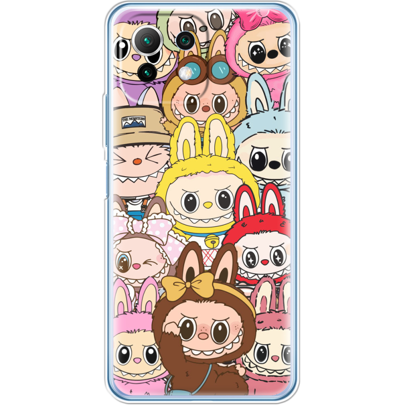 Чехол BoxFace  Xiaomi 11 Lite 5G NE Labubu