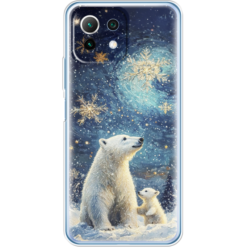Чехол BoxFace  Xiaomi 11 Lite 5G NE Північні ведмеді