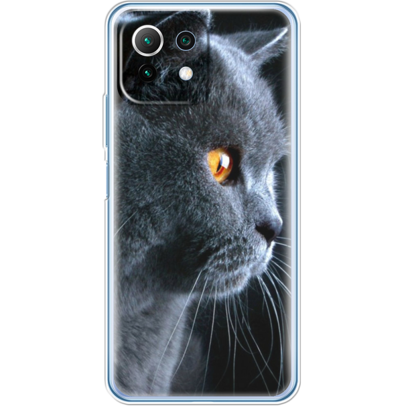 Чехол BoxFace  Xiaomi 11 Lite 5G NE English cat
