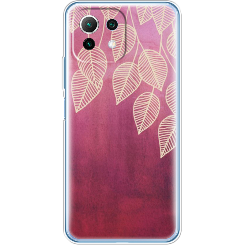 Чехол BoxFace  Xiaomi 11 Lite 5G NE Gold Leaves