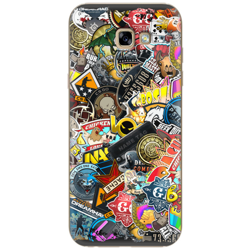 Чехол Uprint Samsung A720 Galaxy A7 2017 CS:Go Stickerbombing