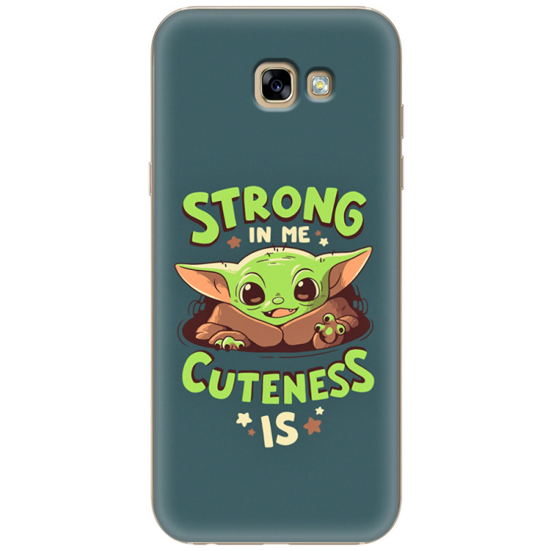 Чехол Uprint Samsung A720 Galaxy A7 2017 Strong in me Cuteness is