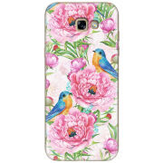 Чехол Uprint Samsung A720 Galaxy A7 2017 Birds and Flowers