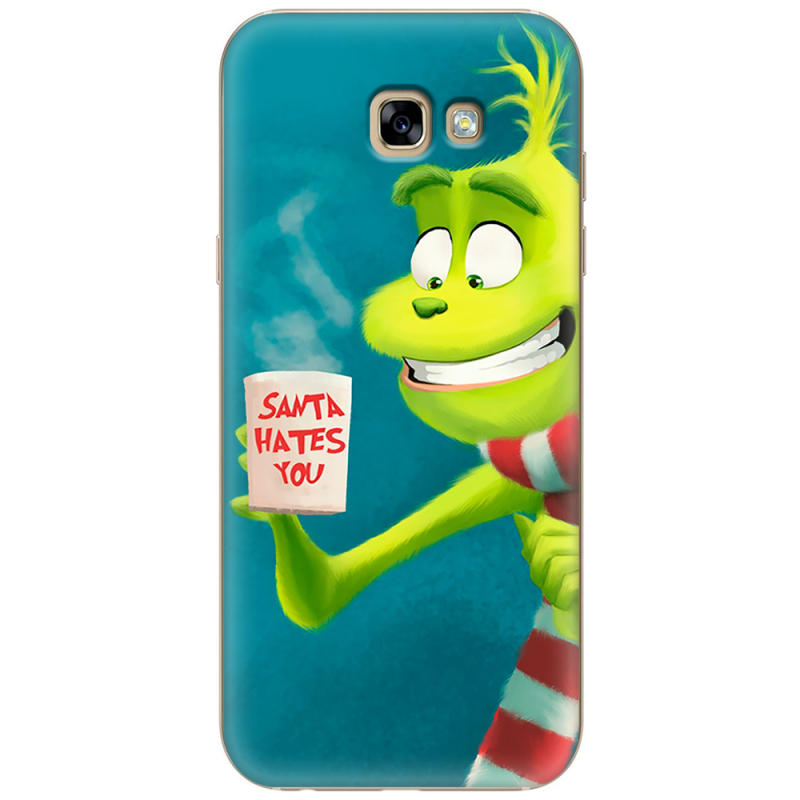 Чехол Uprint Samsung A720 Galaxy A7 2017 Santa Hates You