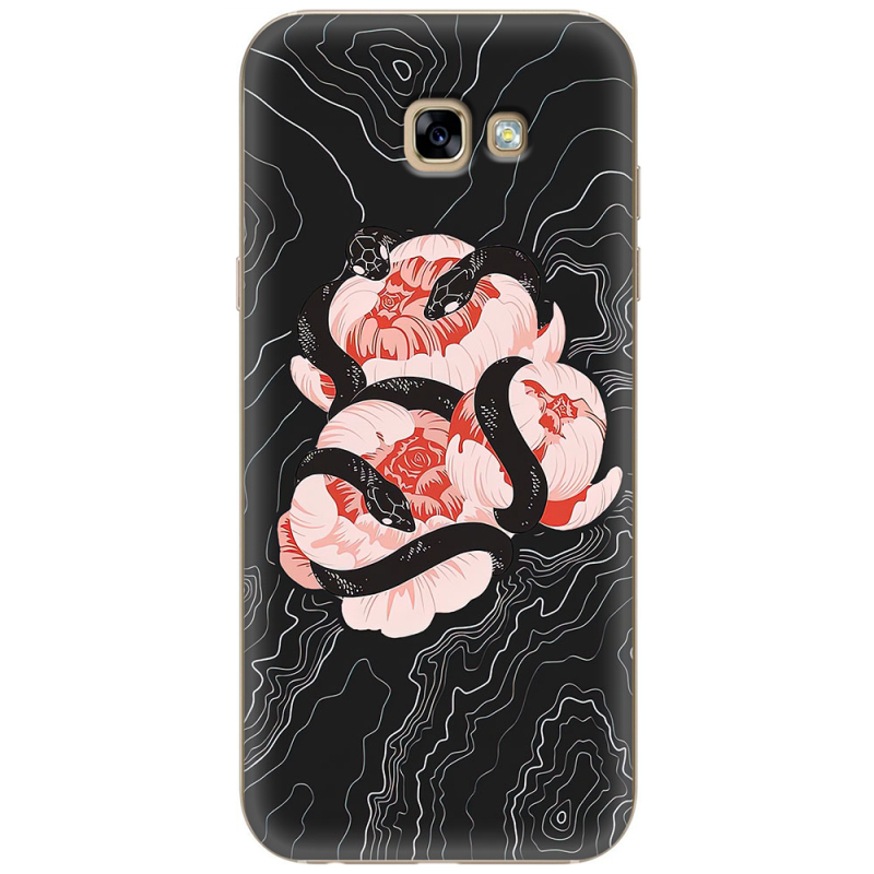 Чехол Uprint Samsung A720 Galaxy A7 2017 Snake Rose