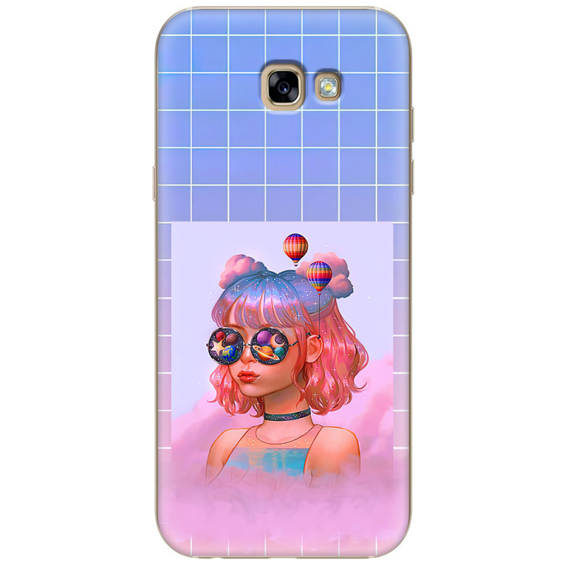 Чехол Uprint Samsung A720 Galaxy A7 2017 Girl in the Clouds