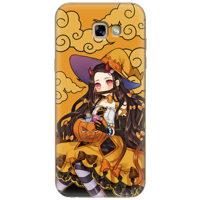 Чехол Uprint Samsung A720 Galaxy A7 2017 Kamado Nezuko Halloween