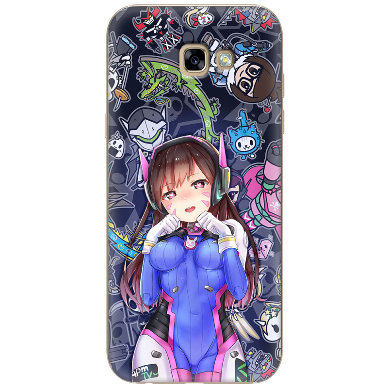 Чехол Uprint Samsung A720 Galaxy A7 2017 Overwatch D.VA