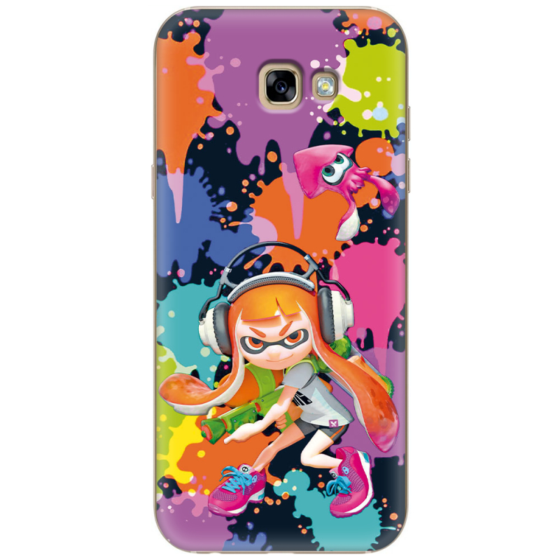 Чехол Uprint Samsung A720 Galaxy A7 2017 Splatoon Inklings