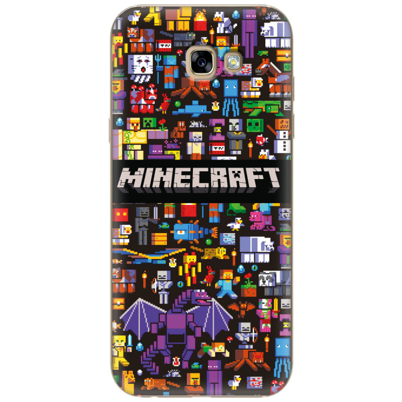 Чехол Uprint Samsung A720 Galaxy A7 2017 Minecraft Mobbery