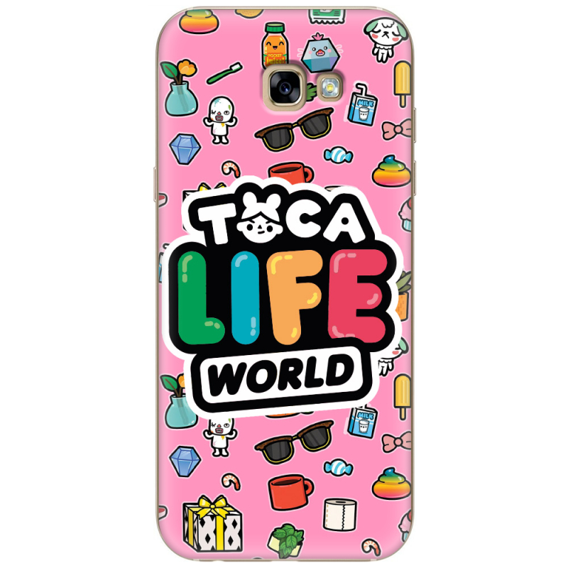 Чехол Uprint Samsung A720 Galaxy A7 2017 Toca Boca Life World