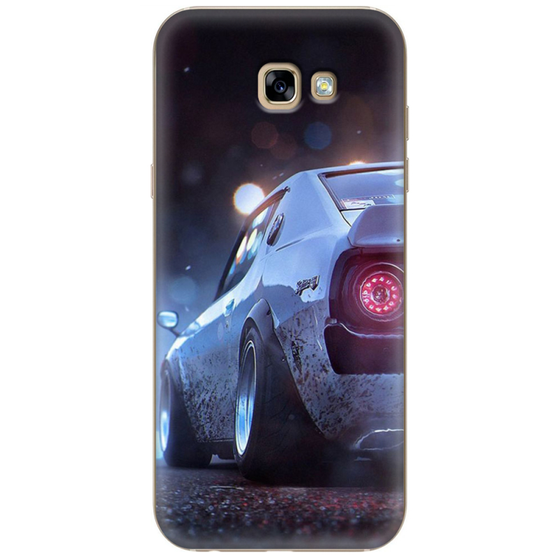 Чехол Uprint Samsung A720 Galaxy A7 2017 Silver Car