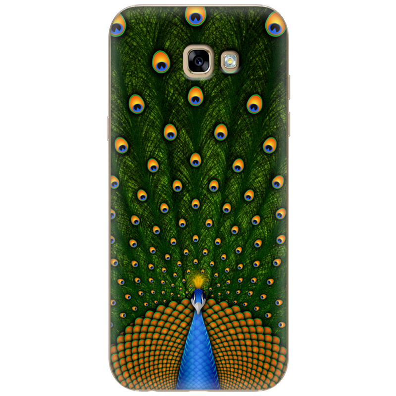 Чехол Uprint Samsung A720 Galaxy A7 2017 Peacocks Tail