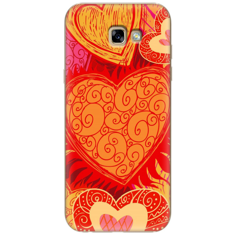 Чехол Uprint Samsung A720 Galaxy A7 2017 Warm Hearts