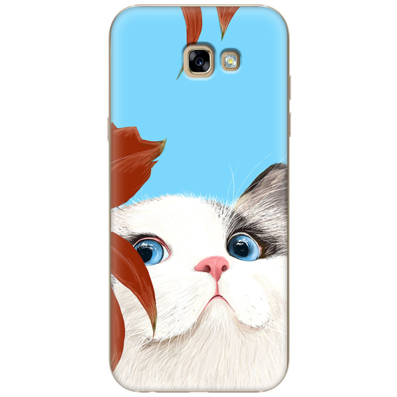 Чехол Uprint Samsung A720 Galaxy A7 2017 Wondering Cat