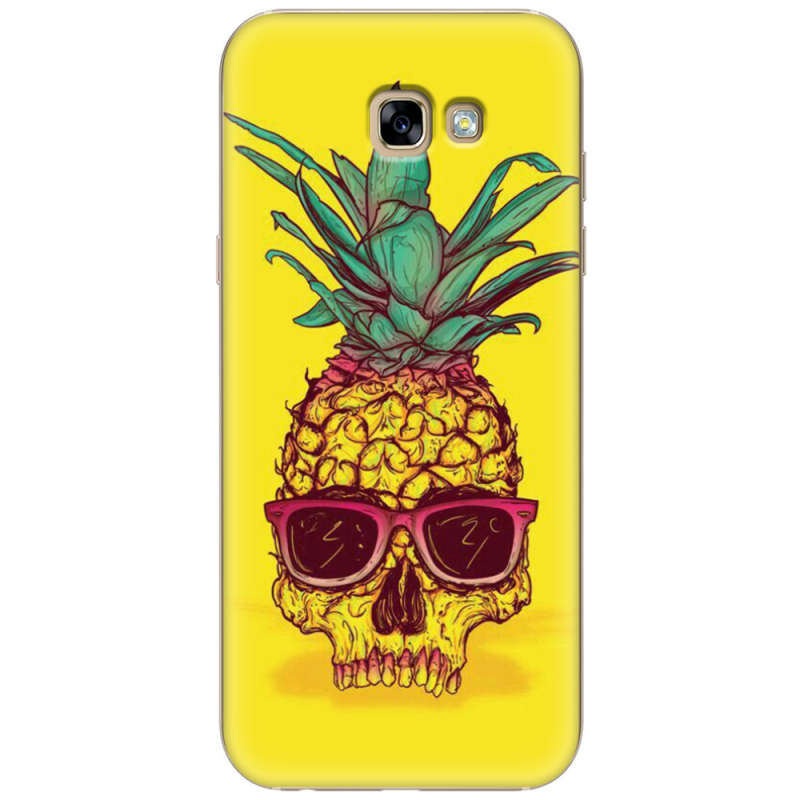 Чехол Uprint Samsung A720 Galaxy A7 2017 Pineapple Skull