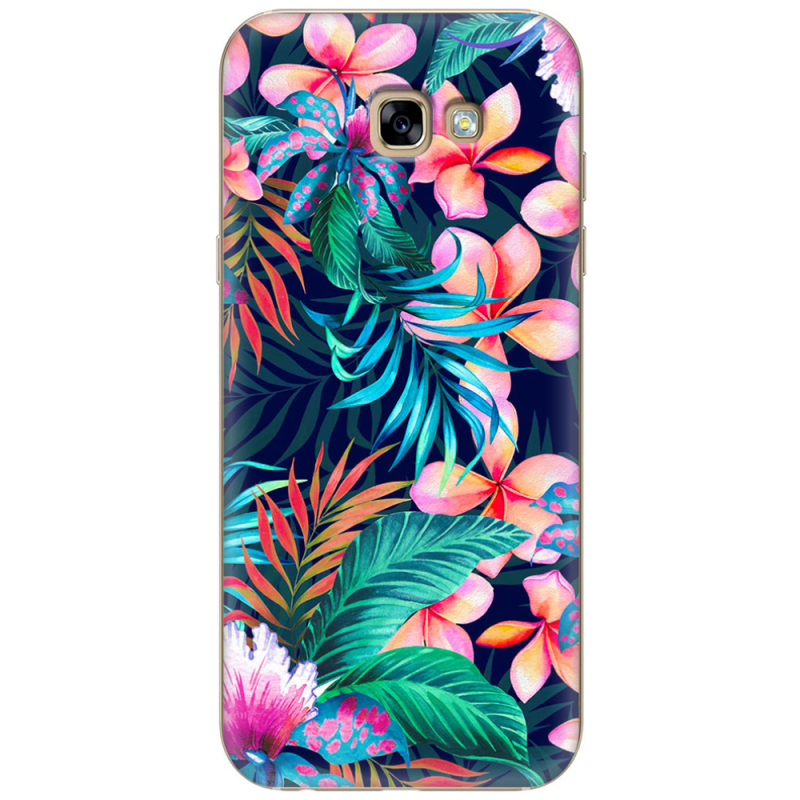 Чехол Uprint Samsung A720 Galaxy A7 2017 flowers in the tropics