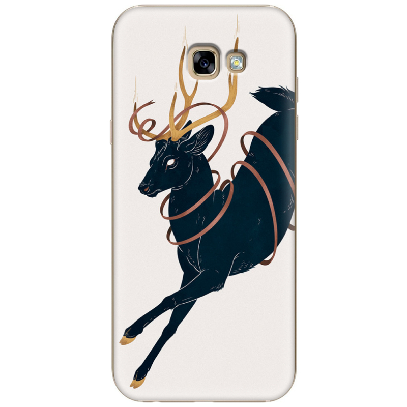 Чехол Uprint Samsung A720 Galaxy A7 2017 Black Deer