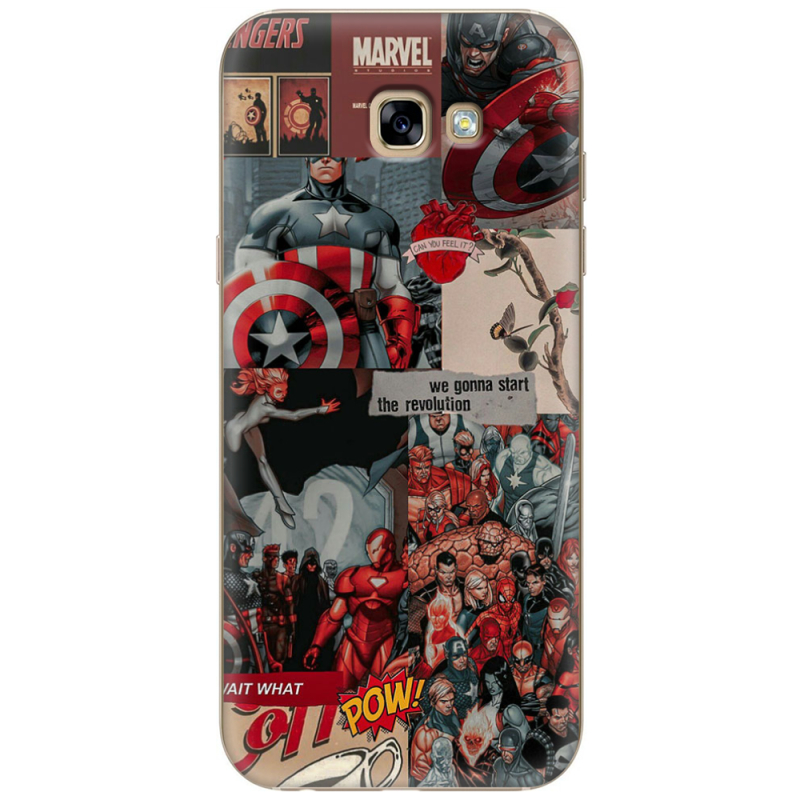 Чехол Uprint Samsung A720 Galaxy A7 2017 Marvel Avengers