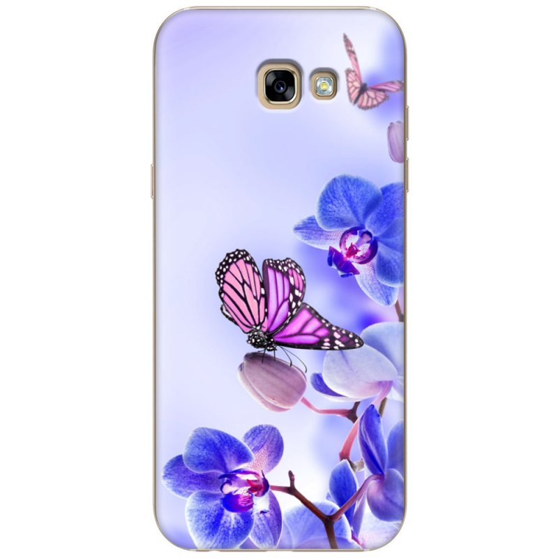 Чехол Uprint Samsung A720 Galaxy A7 2017 Orchids and Butterflies