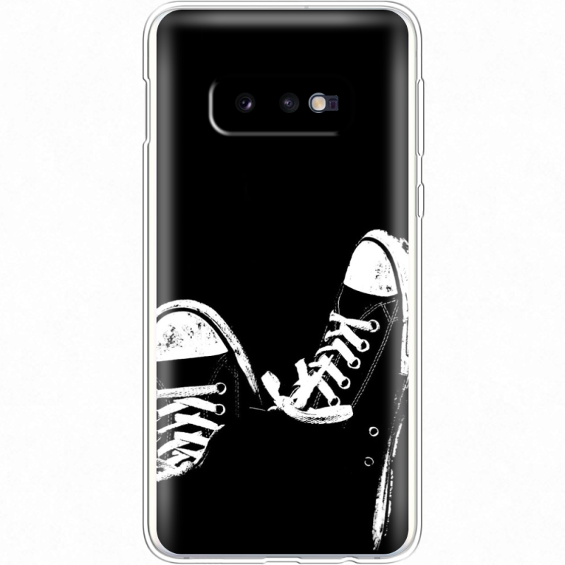 Чехол Uprint Samsung G970 Galaxy S10e Black Sneakers