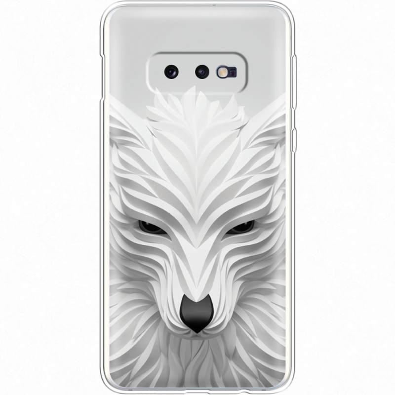 Чехол Uprint Samsung G970 Galaxy S10e White Wolf