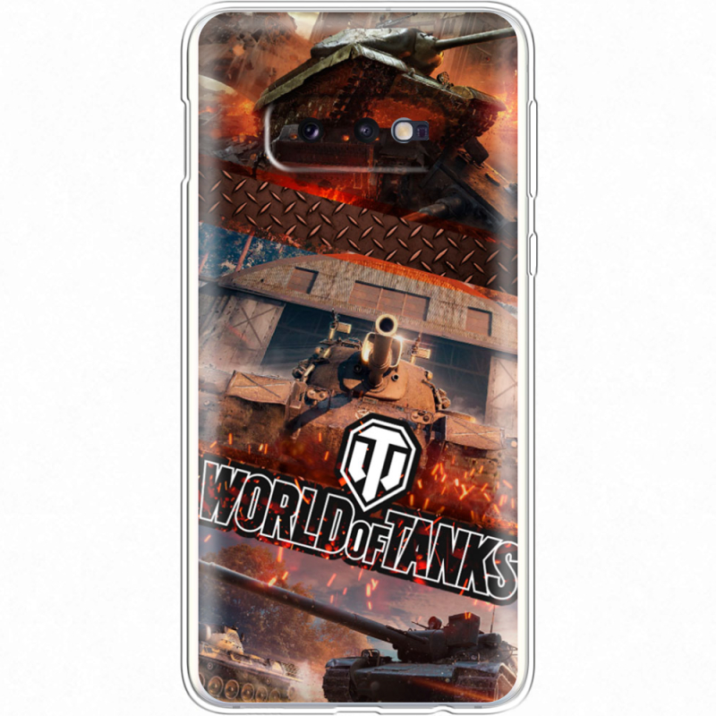 Чехол Uprint Samsung G970 Galaxy S10e World Of Tanks