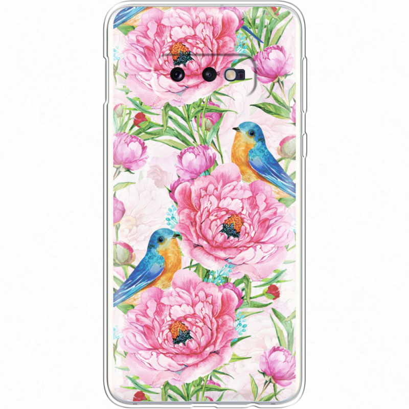 Чехол Uprint Samsung G970 Galaxy S10e Birds and Flowers