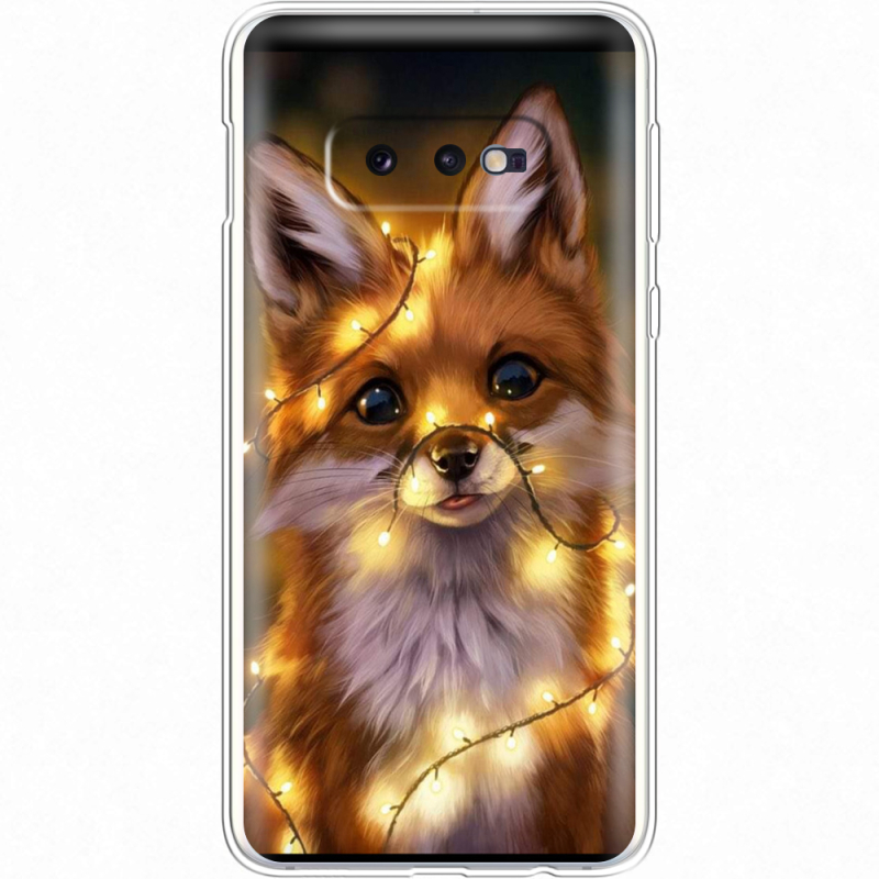 Чехол Uprint Samsung G970 Galaxy S10e Рождественская лиса