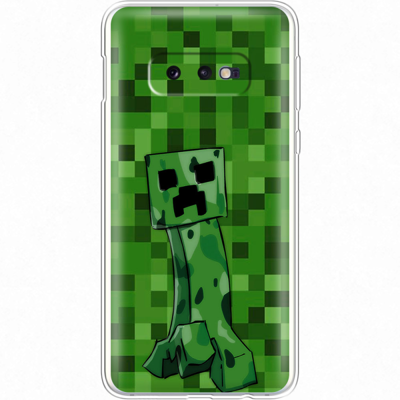 Чехол Uprint Samsung G970 Galaxy S10e Minecraft Creeper