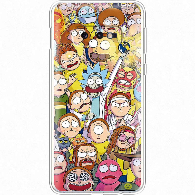 Чехол Uprint Samsung G970 Galaxy S10e Rick and Morty