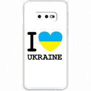 Чехол Uprint Samsung G970 Galaxy S10e I love Ukraine