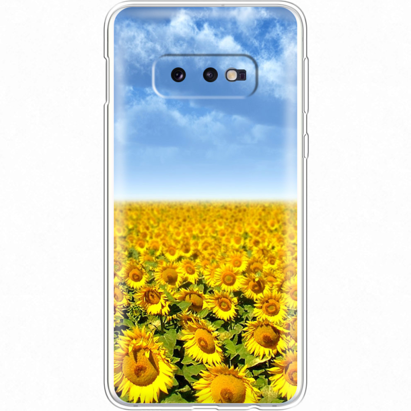 Чехол Uprint Samsung G970 Galaxy S10e Подсолнухи