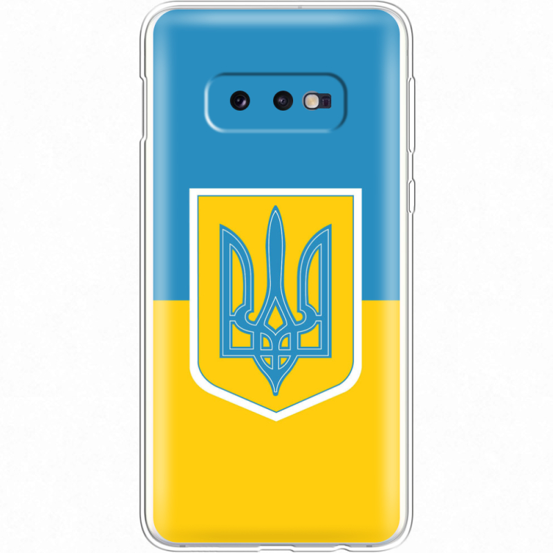 Чехол Uprint Samsung G970 Galaxy S10e Герб України