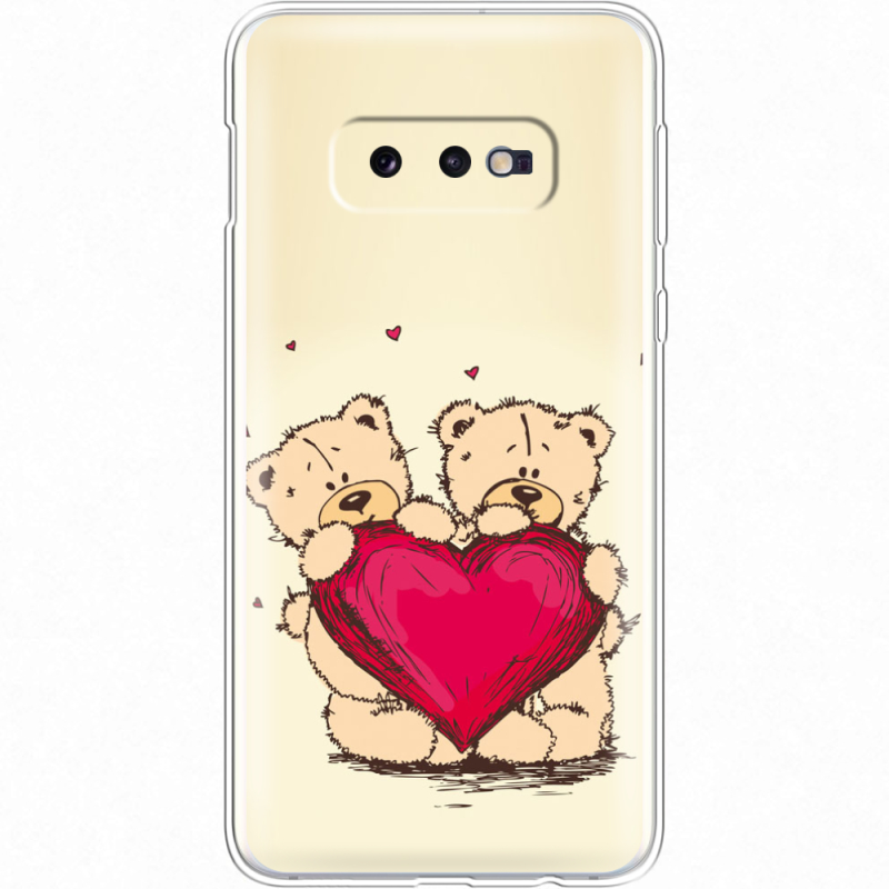 Чехол Uprint Samsung G970 Galaxy S10e Teddy Bear Love