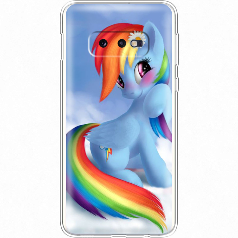 Чехол Uprint Samsung G970 Galaxy S10e My Little Pony Rainbow Dash