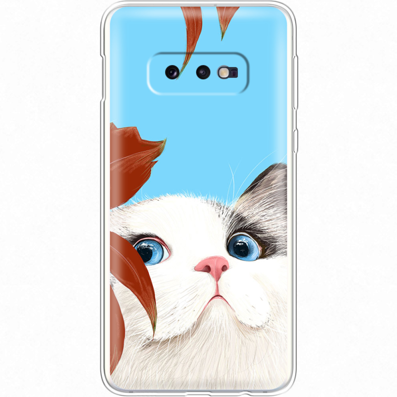 Чехол Uprint Samsung G970 Galaxy S10e Wondering Cat