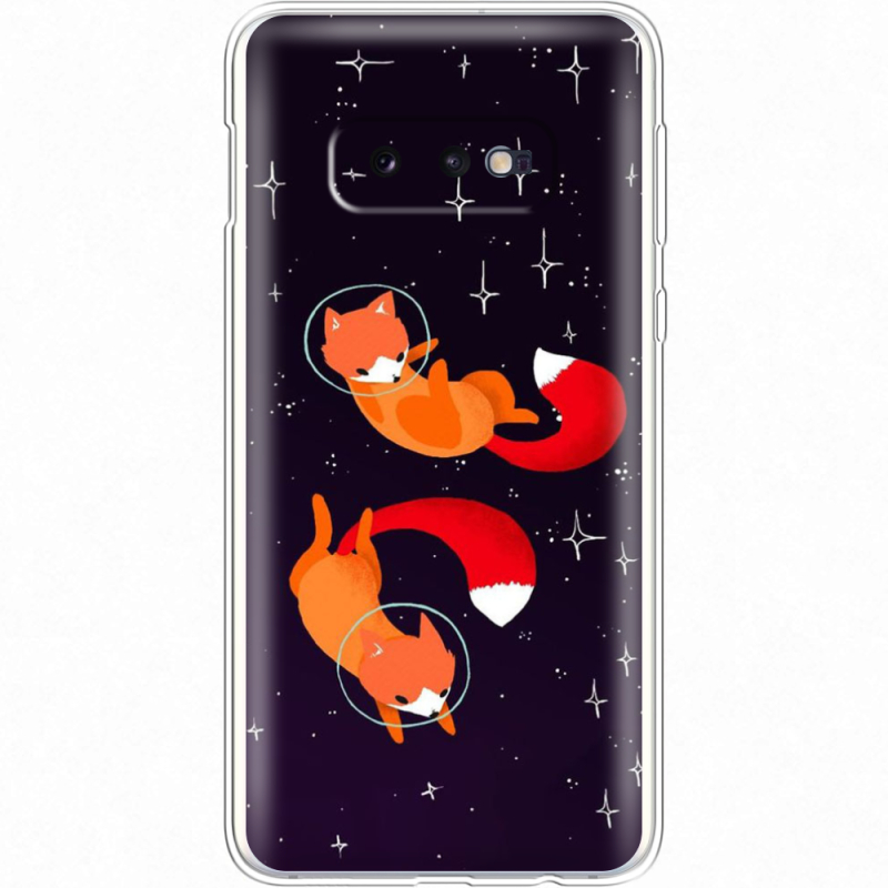 Чехол Uprint Samsung G970 Galaxy S10e Fox-Astronauts
