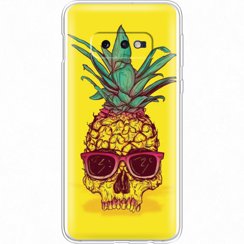 Чехол Uprint Samsung G970 Galaxy S10e Pineapple Skull