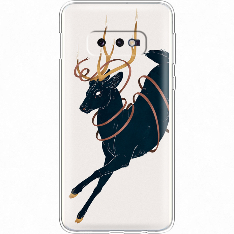 Чехол Uprint Samsung G970 Galaxy S10e Black Deer