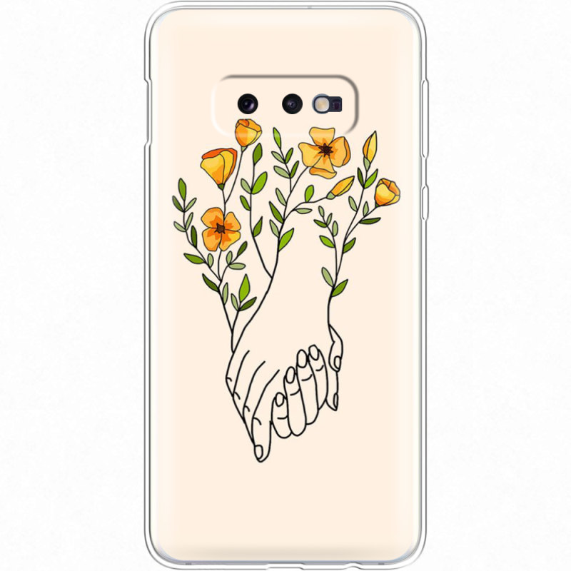 Чехол Uprint Samsung G970 Galaxy S10e Flower Hands