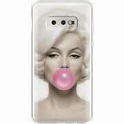 Чехол Uprint Samsung G970 Galaxy S10e Marilyn Monroe Bubble Gum